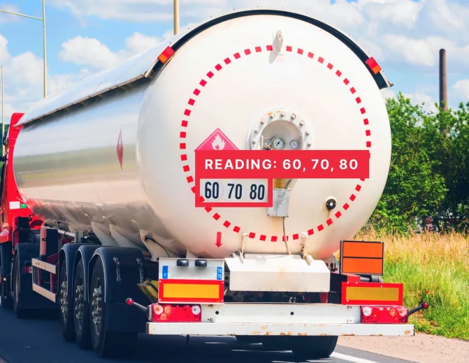 Trailer Door Tag Detection